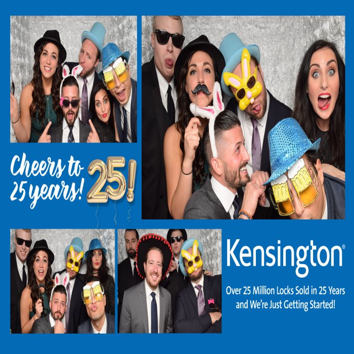 corporate photo booth rental props